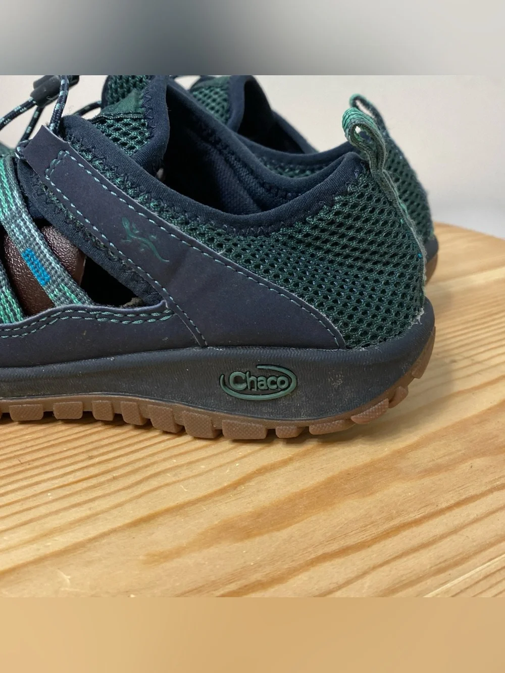 Chaco Teal Blue Cambria Sandals Waterproof Shoes J180267 Kids Girls Size 5